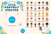 Portrait Creator Jewish Hanukkah, a Person Illustration by Lauren Lesley Studio (Thumbnail 4 of 16)