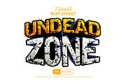 Horror Text Effect Sticker Style, a Layer Style Add-On by Mockmenot (Thumbnail 1 of 3)