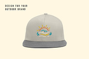 Nature outdoor logo lineart mountain, an Object Graphic by youken (Thumbnail 3 of 4)