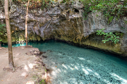 Cenote near Tulum, Mexico