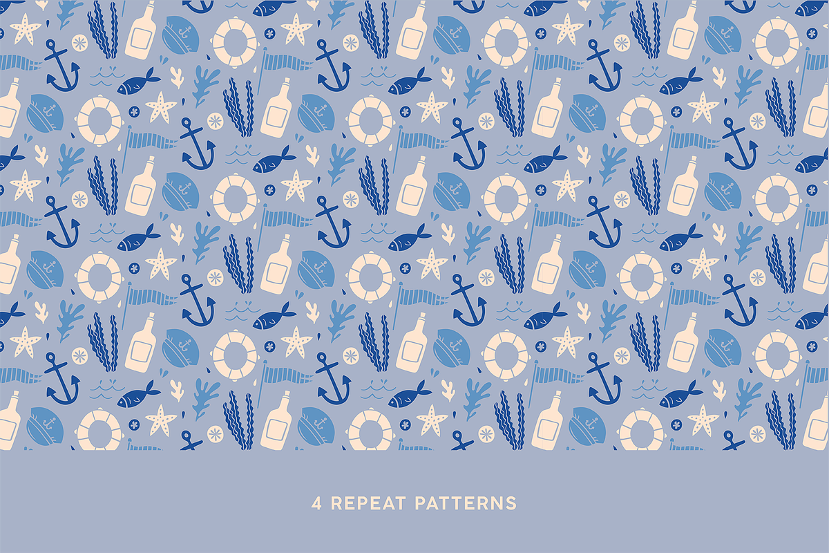 Nautical Vector Illustration pack, an Illustration by Soph Rowe (Photo 7 of 8)