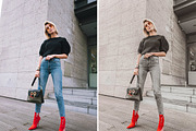 Blogger Street Lightroom Presets, an Action Add-On by Presetsh.com (Thumbnail 3 of 10)