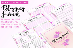 Planners For Bloggers A4 A5 US