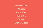 Frosted | Imperfect Handwritten Font, a Handwritten Font by Third Ginger Studio (Thumbnail 4 of 5)