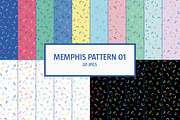 MEMPHIS STYLE, a Pattern Graphic by BÉZIER SQUAD (Thumbnail 3 of 9)