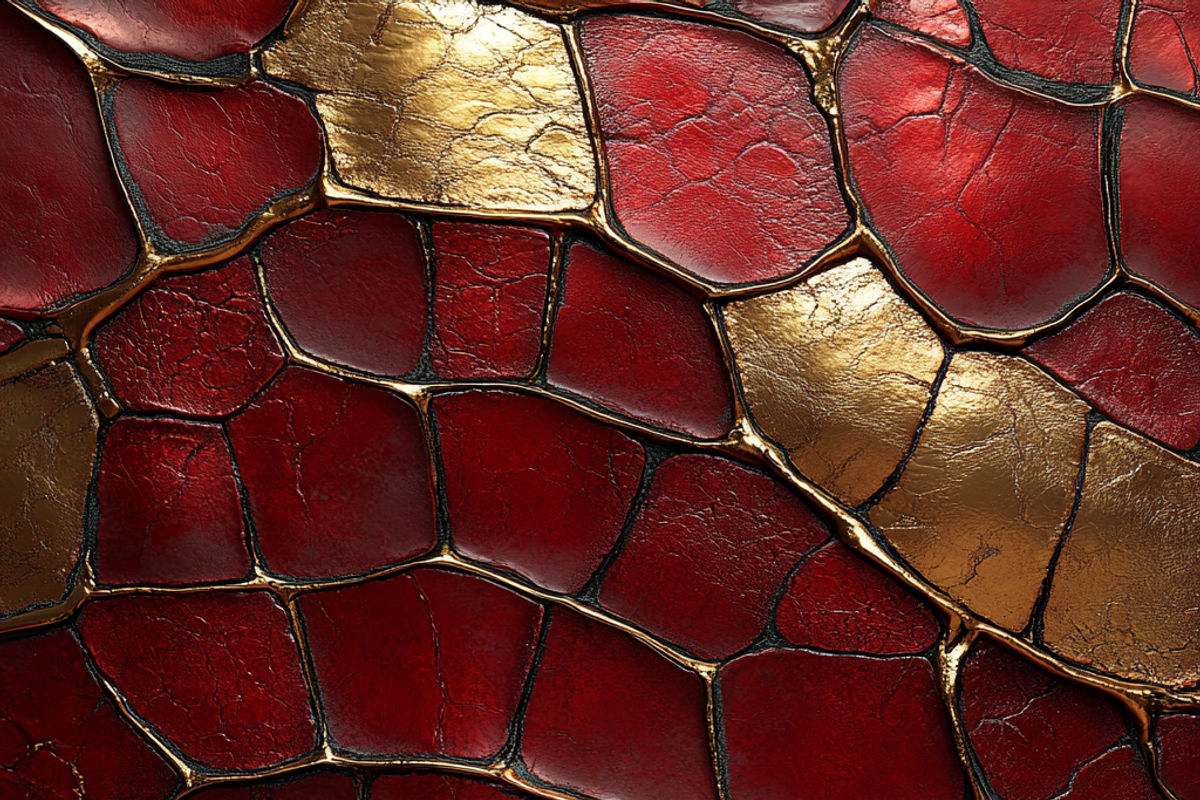 Crocodile Skin Metallic Texture, a Pattern Graphic by Printable Treasure (Photo 4 of 6)