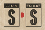 Letterpress Photoshop Effects, a Layer Style Add-On by DISTRICT 62 STUDIO (Thumbnail 4 of 5)