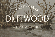 Driftwood, a Serif Font by Chelsea Burkett (Thumbnail 1 of 6)