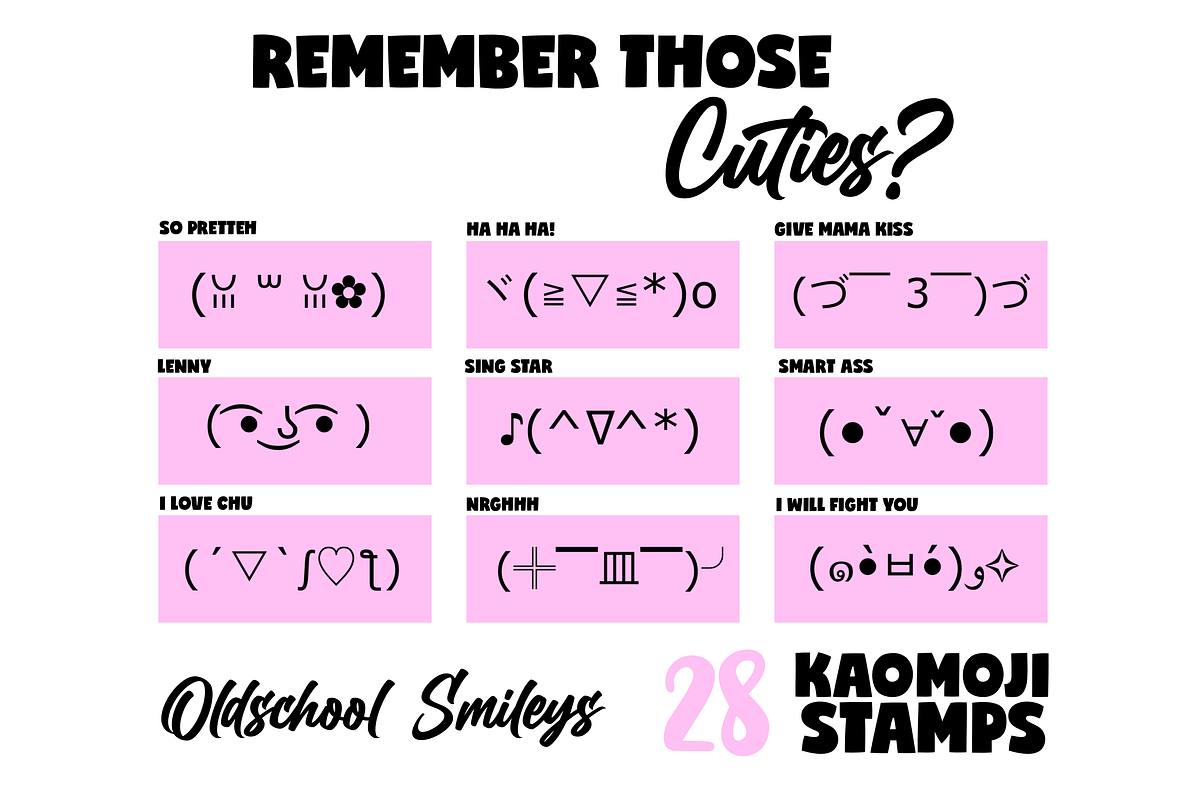Procreate Kawaii Brushes Retro, a Brush Add-On by AnniaArt (Photo 2 of 7)