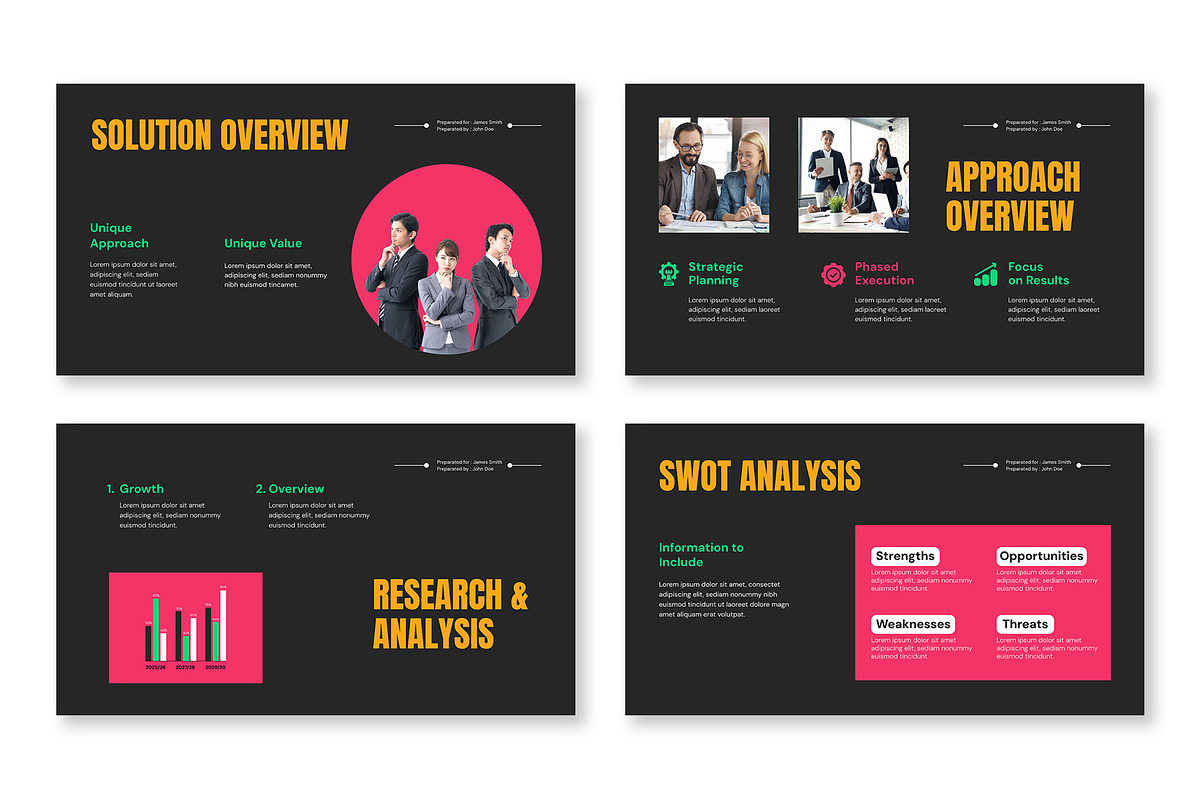 Colorful Case Study Template, a Presentation Template by Mighty-Slide (Photo 4 of 5)
