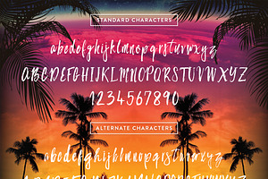 Bahamas Brush Font