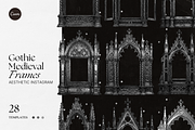 Gothic Medieval Frames, an Object Graphic by The Flossy Finch (Thumbnail 1 of 21)