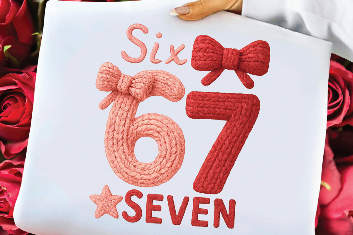Yarn Coquette Valentine 67 Six Seven, an Illustration by Black Bird Studio (Photo 1 of 8)