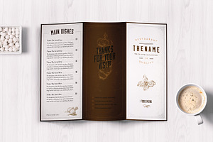 Classy Food Menu 6 Template