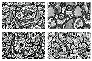 8 Lacy seamless vector patterns, a Pattern Graphic by tamara.comotomka (Thumbnail 4 of 6)