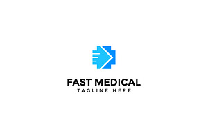 Medical Health Logo for Hospital