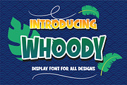 Whoody, a Font by Dumadistyle (Thumbnail 1 of 10)