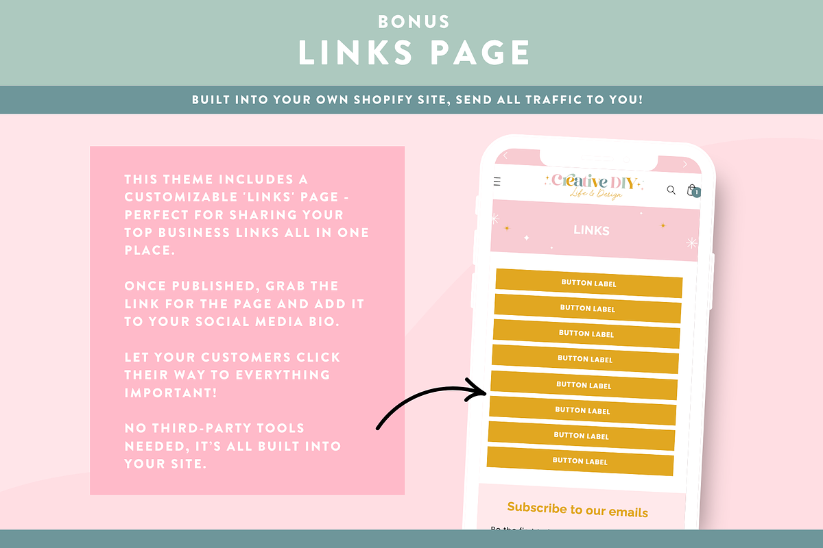 Shopify Theme Pastel, a Shopify Template by Design Pixie (Photo 8 of 10)