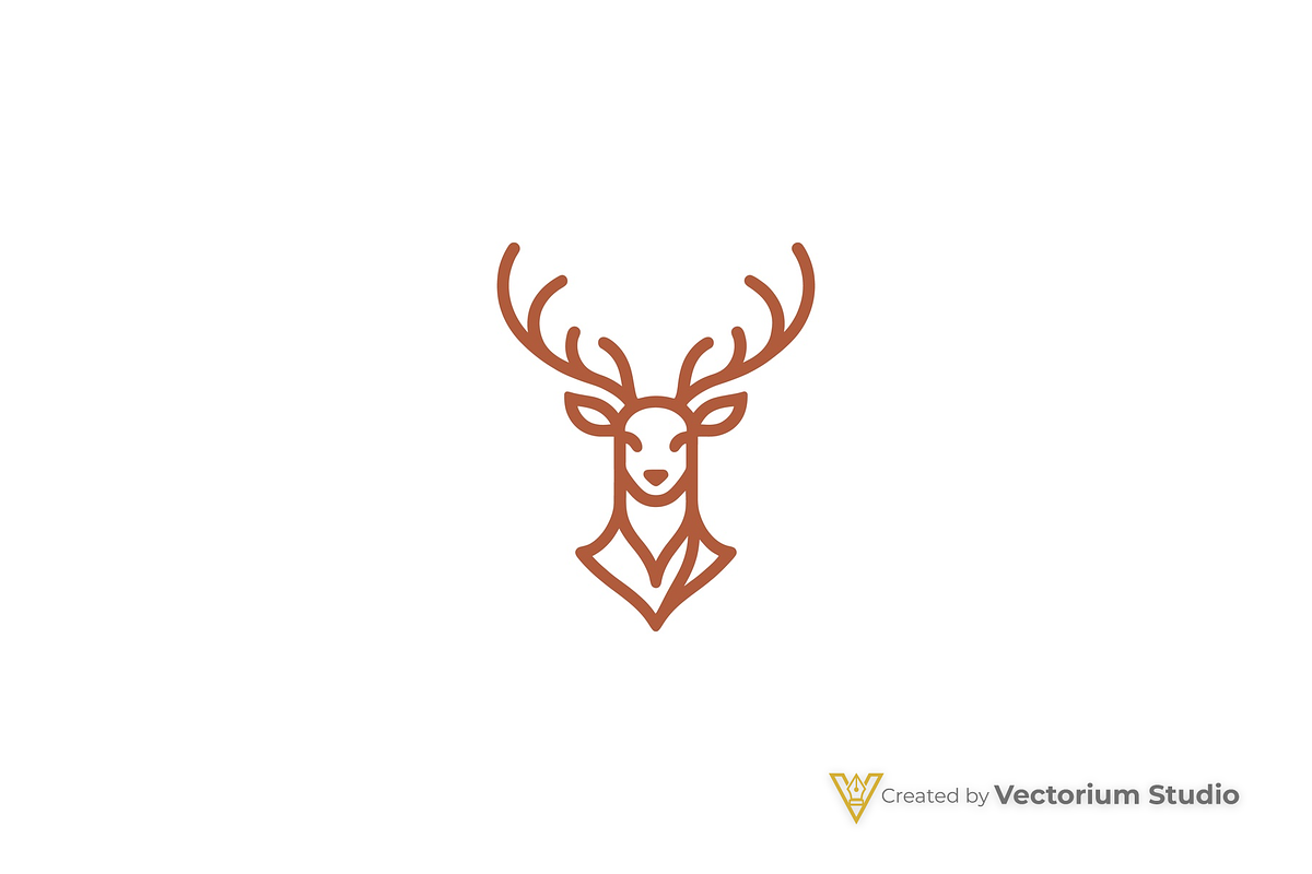 Minimal Deer Modern Logo, a Branding & Logo Template by Vectorium Studio (Photo 7 of 12)