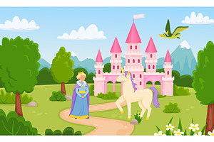 Children Fairy Tale Vector