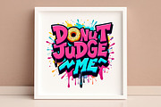 Donut Judge Me – Fun & Playful Donut, an Illustration by Awieee1 (Thumbnail 4 of 4)