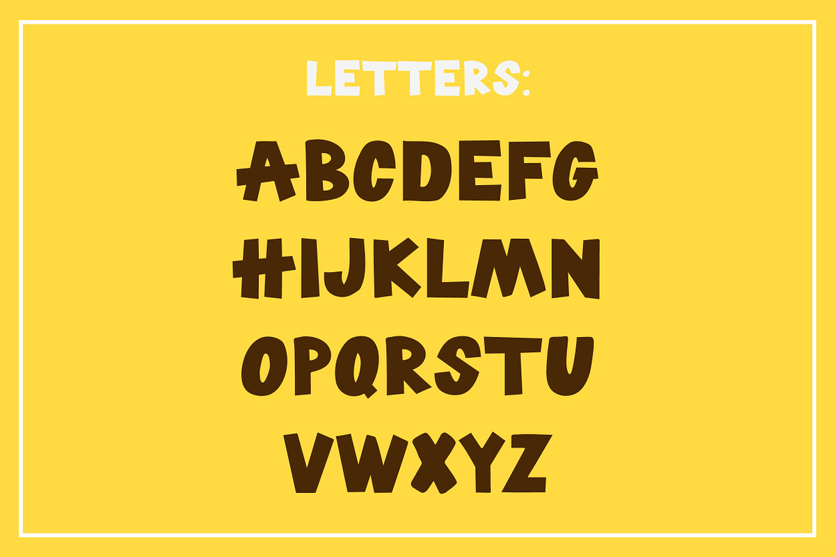 Bananas! Font - By Milk and Searle, a Font by Milk and Searle (Photo 2 of 5)