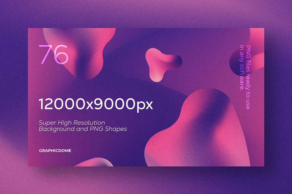 Grainy Gradient Mesh Collection, a Background Graphic by Graphicdome (Photo 2 of 10)