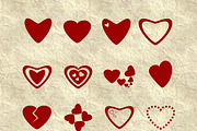 Heart Custom Shapes, a Shape Add-On by grati (Thumbnail 2 of 2)