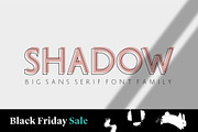SHADOW Sans Serif Font Family, a Sans Serif Font by Anna Zakharchenko (Thumbnail 1 of 19)