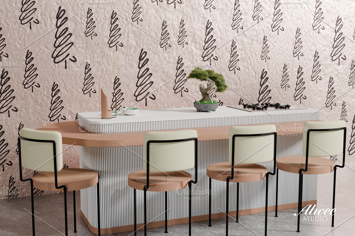 Scandinavian Christmas Trees Pattern, a Pattern Graphic by Alwee Studio (Photo 7 of 8)