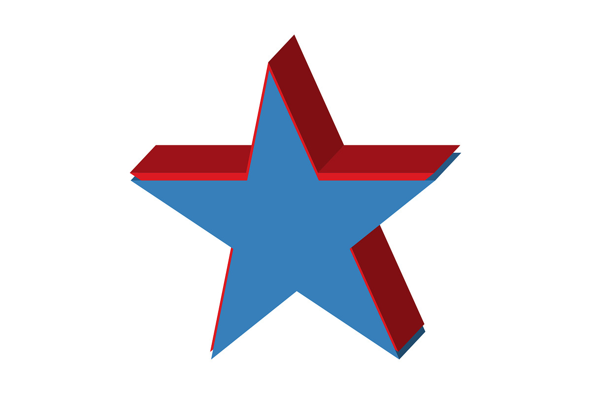 Star icon design template, a Decorative Illustration by Sumberpangan (Photo 2 of 3)