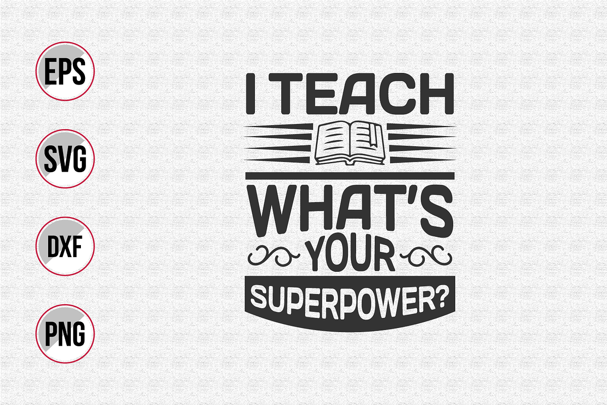 Teacher typographic quotes design., a Graphic by Uniquesvg99 (Photo 11 of 21)