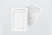 Digital Planner Template Canva, a Stationery Template by Graphic Fabrica (Thumbnail 5 of 7)