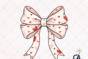 Coquette Valentine Heart Bow Png, an Illustration by Creative Art (Thumbnail 1 of 6)