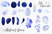 Watercolor Floral Bundle, a Texture Illustration by ollalya (Thumbnail 107 of 112)