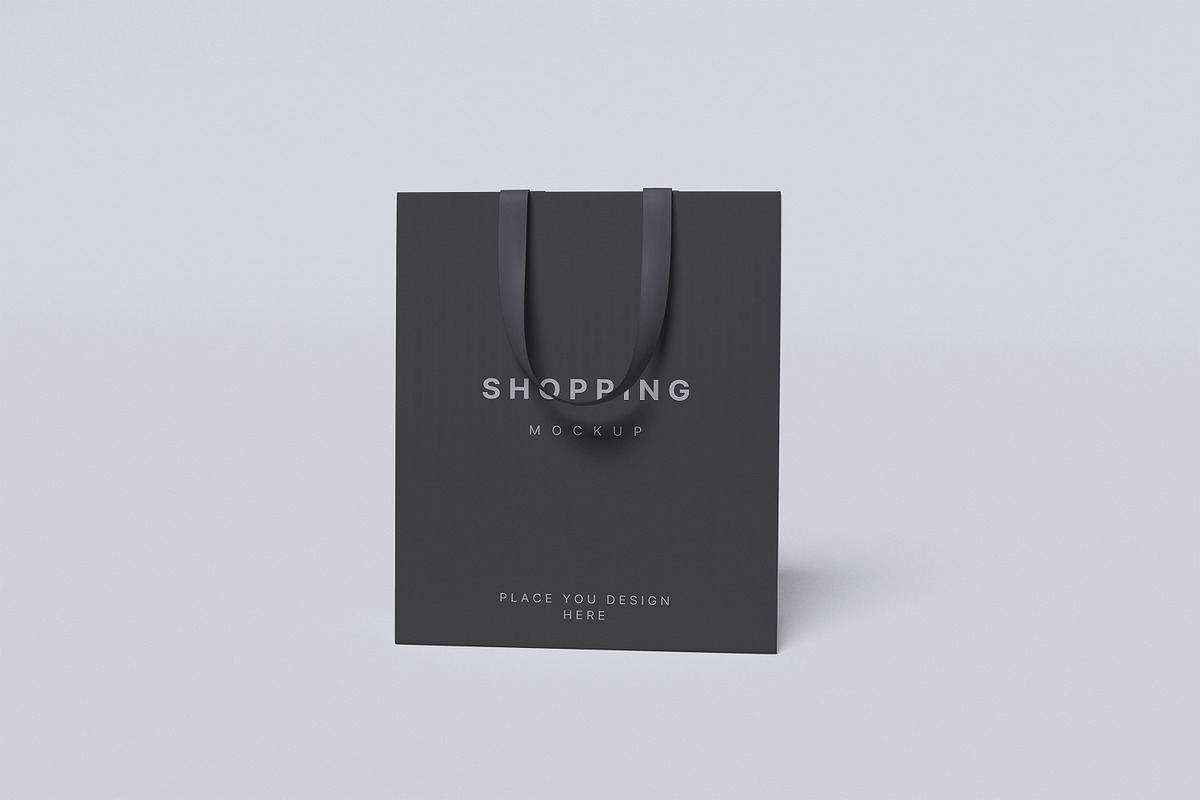 Shopping Bag Mockup, a Packaging Mockup by Afif_studio (Photo 4 of 10)