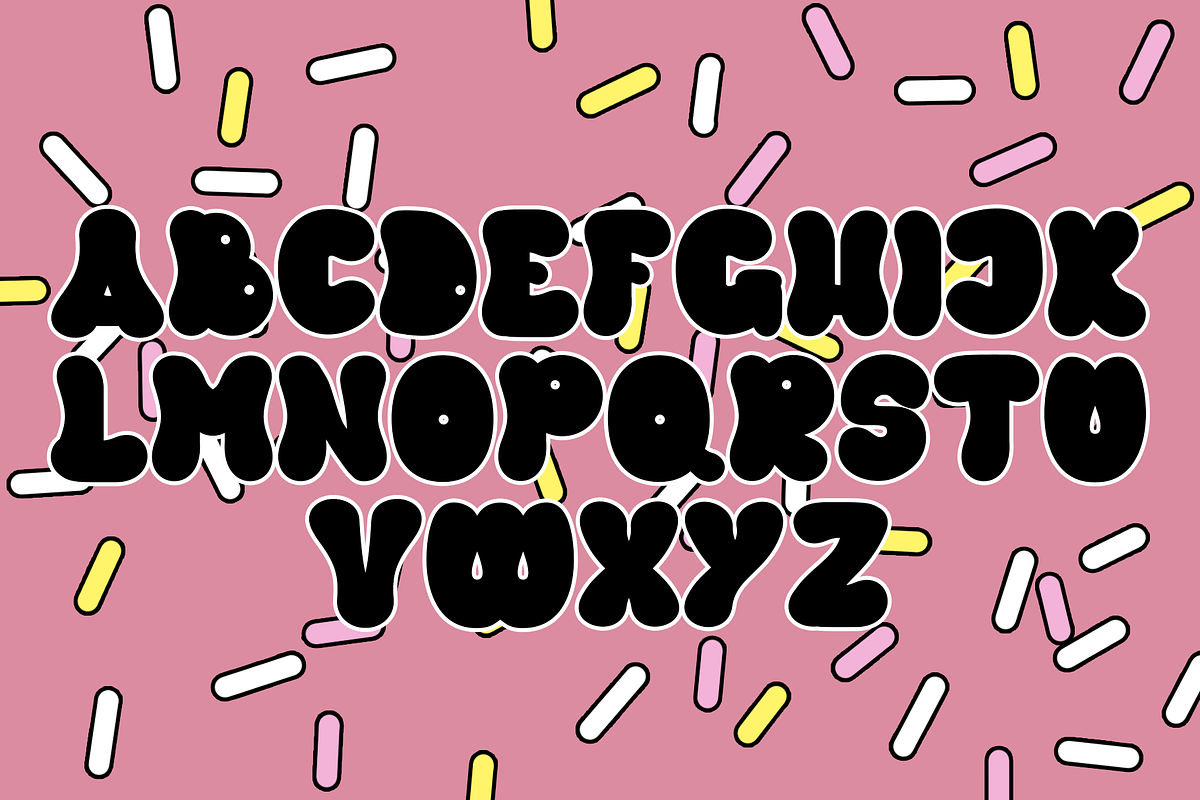 Bubble Guts Typeface, a Font by Rachel McBride Creative (Photo 2 of 8)