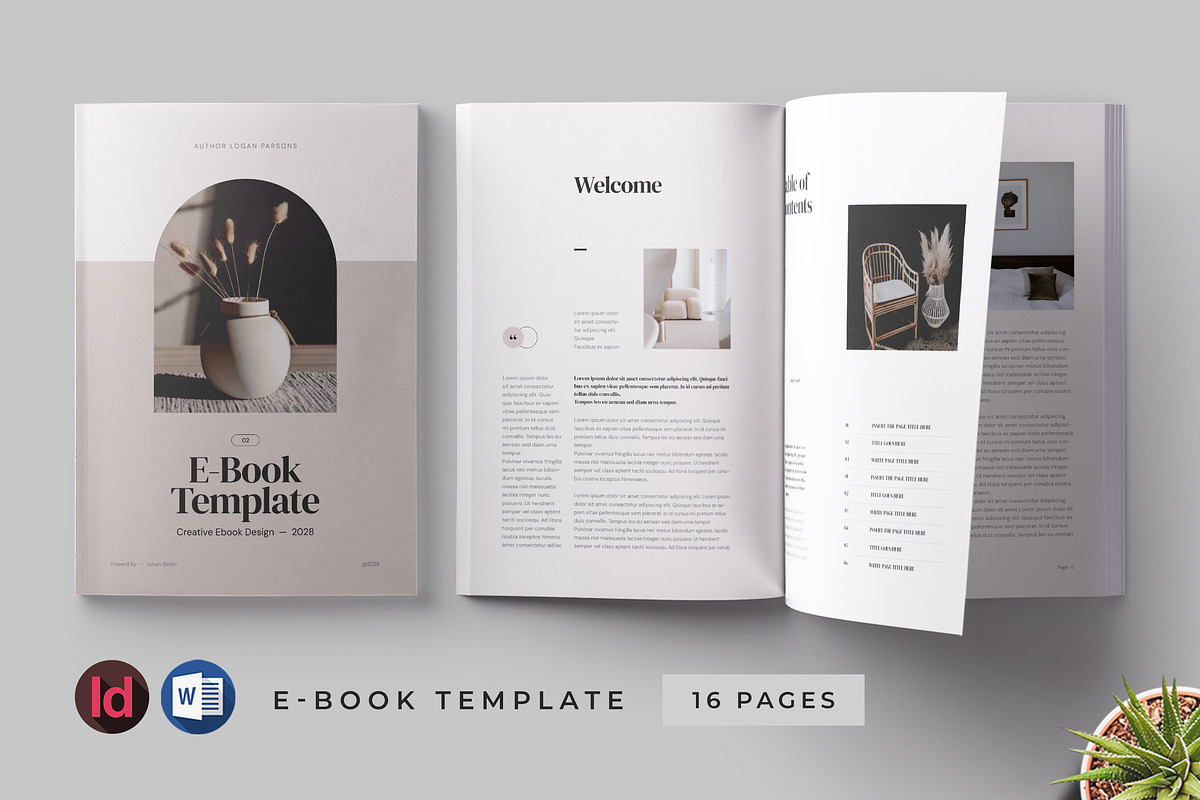 Ebook Template | Word, a Brochure Template by HiveArts (Photo 1 of 9)