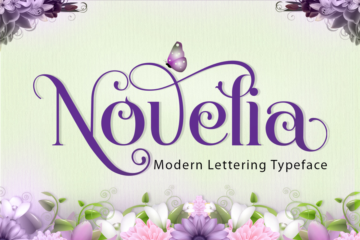 Novelia Typeface