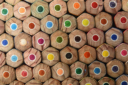 Macro background of a crayon back pattern, a School & Education Photo by Davizro's Market