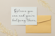Rainbow | Script Font, a Handwritten Font by Scratchones (Thumbnail 4 of 8)