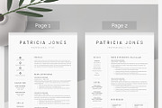 Word Resume & Cover Letter Template, a Resume Template by DemeDesign (Thumbnail 2 of 6)