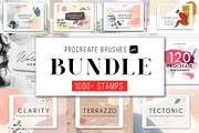 All Procreate Stamp Brushes Bundle, a Brush Add-On by Struvictory.art (Thumbnail 1 of 27)