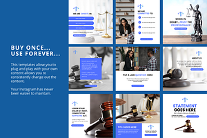 Law Social Media Templates