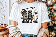 Creepy Cute Raccoon Ghost Png, an Illustration by Sublimation Artist (Thumbnail 2 of 9)