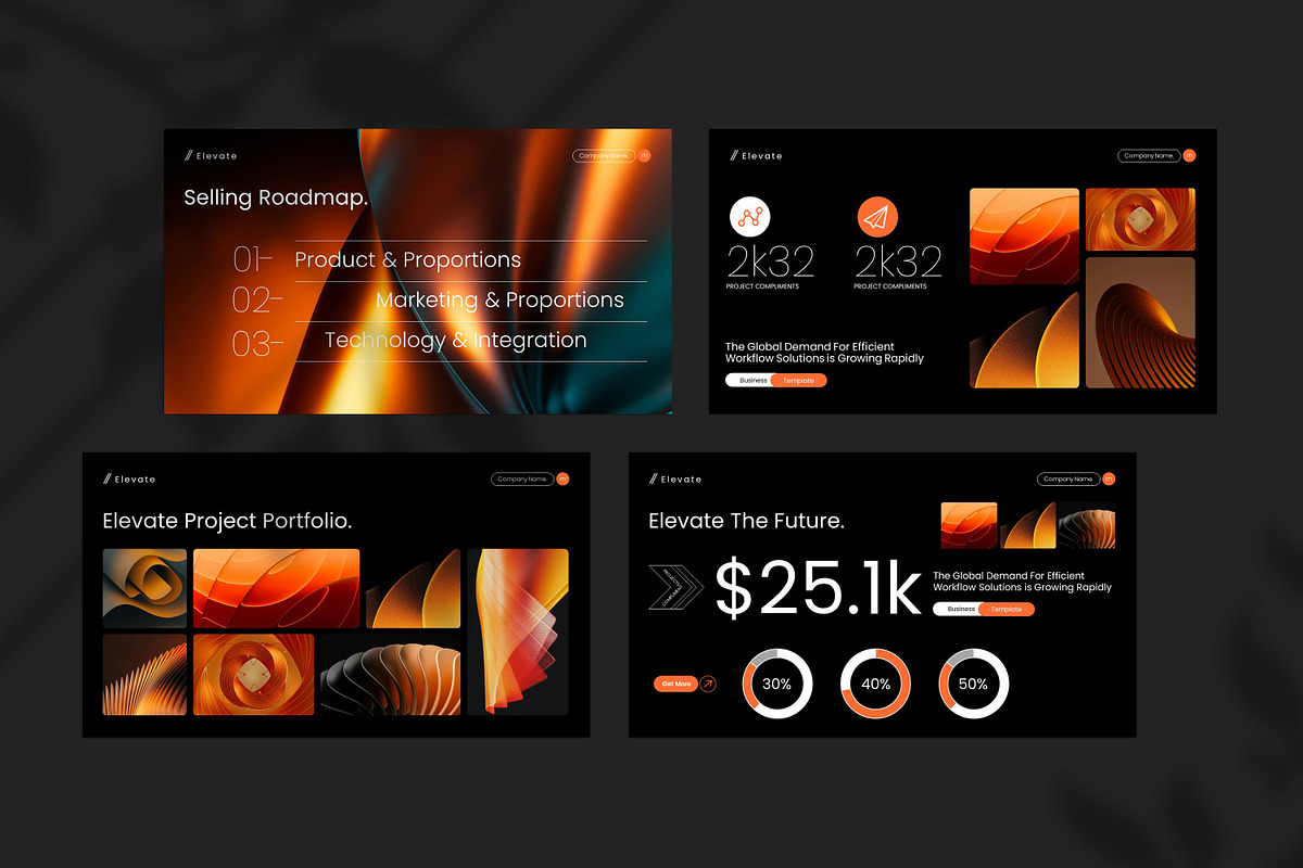 Elevate Minimal Template, a Presentation Template by Soraclod (Photo 9 of 9)