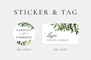 Sunny forest – wedding invitations, an Invitation Template by Helen Halik art (Thumbnail 7 of 10)