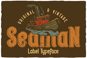 Seaman Label Font, a Symbol Font by VozzyStock (Thumbnail 3 of 11)