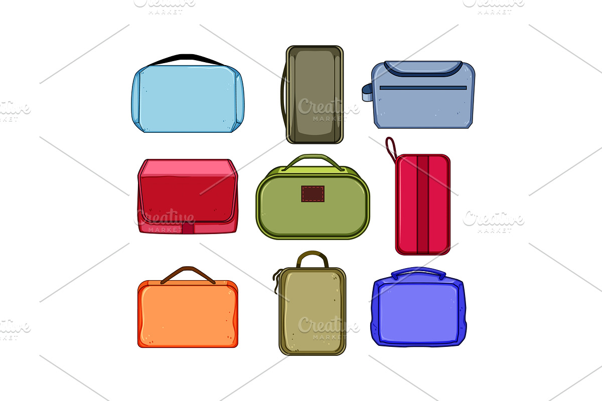 Travel organizers collection, an Object Illustration by pikepicture