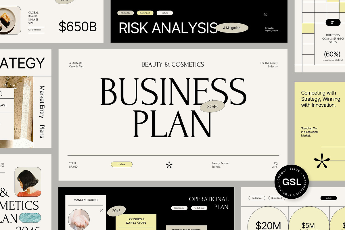 Beauty Business Plan Google Slides preview 6